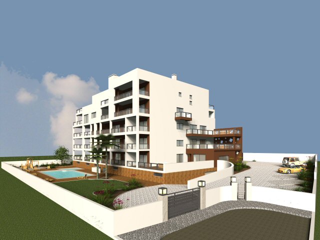 Condomínio Aquarocha Portimão - Apartamentos de luxo com terraços e piscina